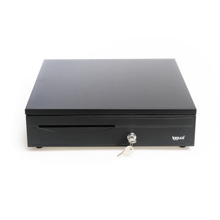 iggual cajon portamonedas iron-30 42cm 5+5 negro