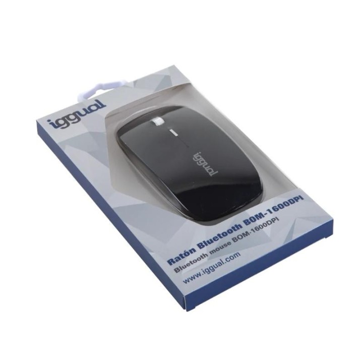 iggual raton bluetooth bom-1600dpi negro