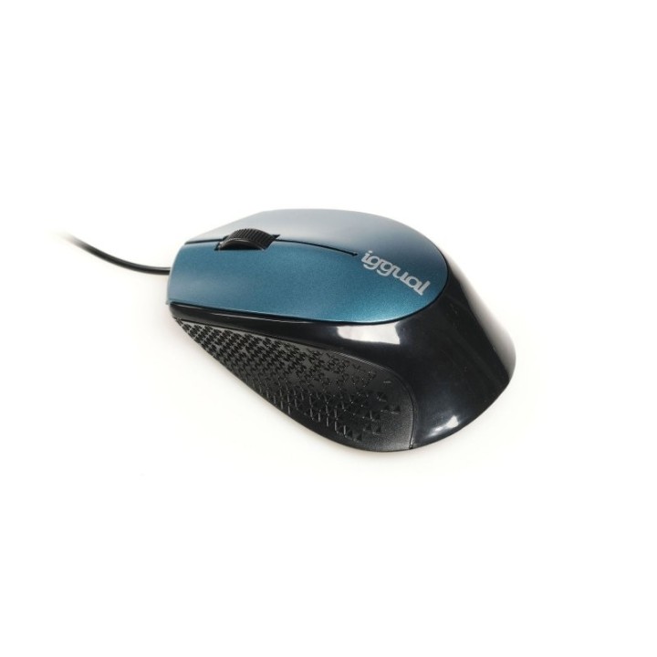 iggual raton optico com-ergonomic-r-800dpi azul