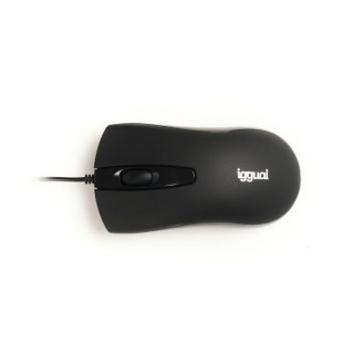 iggual raton optico com-business-1200dpi negro
