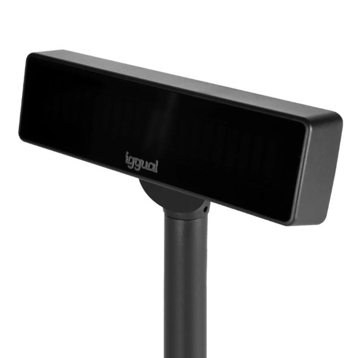 iggual visor tpv regulable usb vfd 7 info display