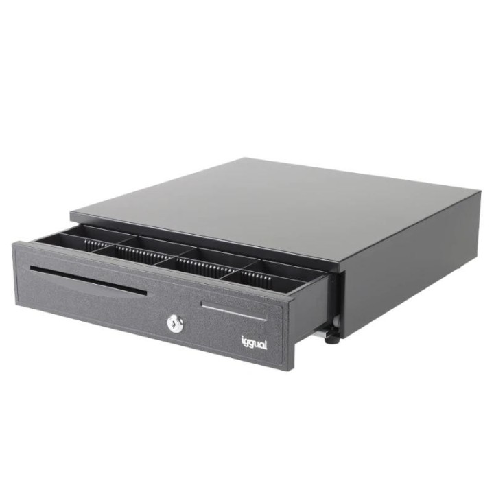 iggual cajon portamonedas iron-20 42cm 4+8 negro