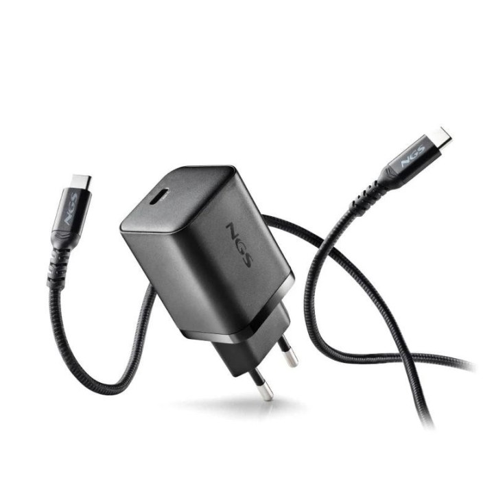 ngs cargador gan ultrarap 65w usb-c con cabl
