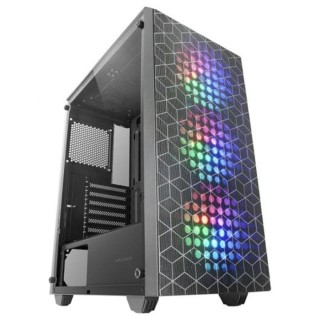 mars gaming caja ordenador mars gaming mc - mag atx frgb cristal templado negro