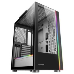 mars gaming caja ordenador mars gaming mcult e - atx cristal templado negro