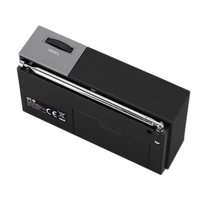 spc jetty lite am/fm radio gris