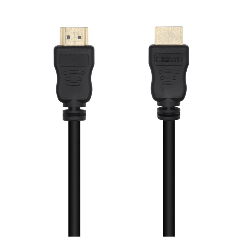 cable hdmi aisens v1.4 alta velocidad 14+1 ccs a/m-a/m 1.0m negro
