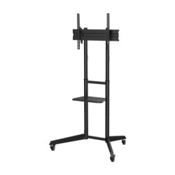 soporte suelo aisens ruedas bandeja dvd pantalla 50kg 37-70