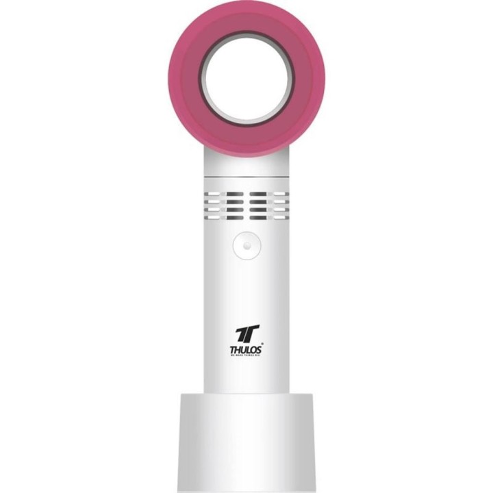 thulos ventilador portatil thulos th - mfn - 03 blanco - rosa
