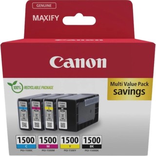 canon multipack canon pgi - 1500 b - c - m - y
