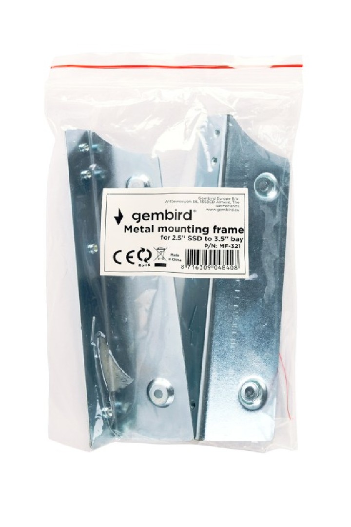 herramientas gembird kit montaje hdd 2,5/ssd 3,5