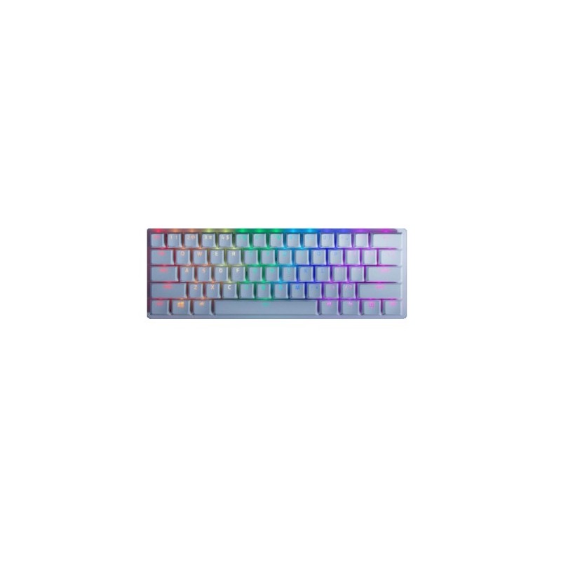 razer razer huntsman mini teclado usb qwerty internacional de ee.uu. blanco