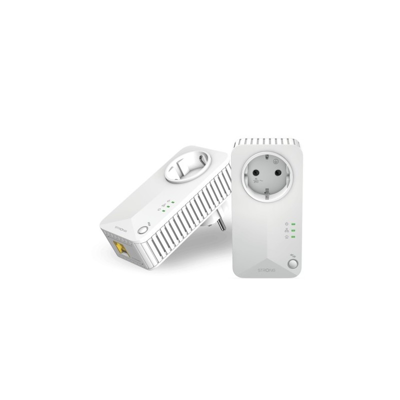 strong strong powerline 600 duo 600 mbit/s ethernet blanco 2 pieza(s)