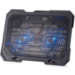 conceptronic base refrigeracion conceptronic para portatiles 2 ventiladores 125mm hasta 15.6 pulgada