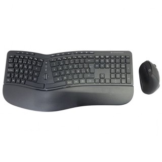 conceptronic kit teclado + mouse raton conceptronic orazio02 wireless inalambrico ergonomico