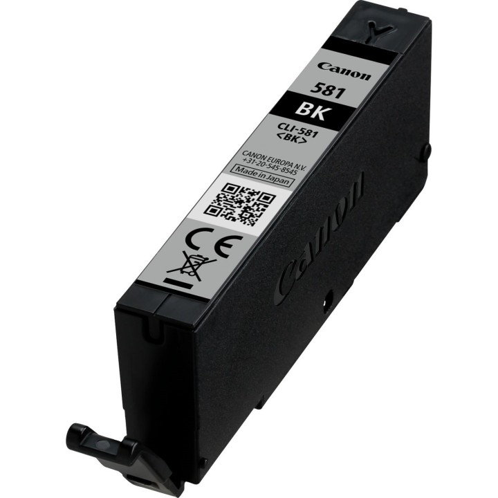 canon cartucho tinta canon cli 581 bk negro pixma tr7550 - tr8550 - ts6150 - ts6151 - ts8150 - ts815