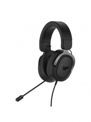 asus asus tuf gaming h3 auriculares diadema negro, gris