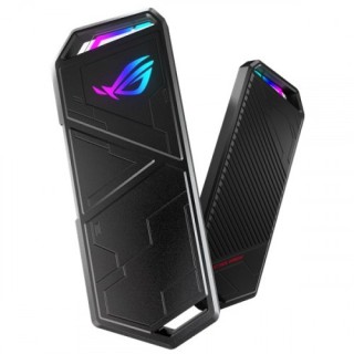 asus asus rog strix arion caja externa para unidad de estado solido (ssd) negro m.2