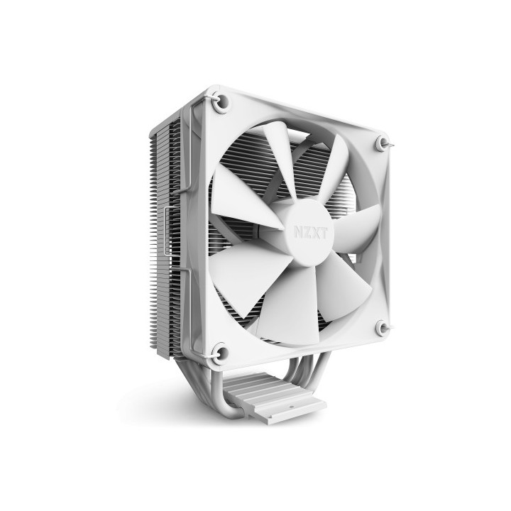 nzxt nzxt t120 procesador refrigerador de aire 12 cm blanco 1 pieza(s)