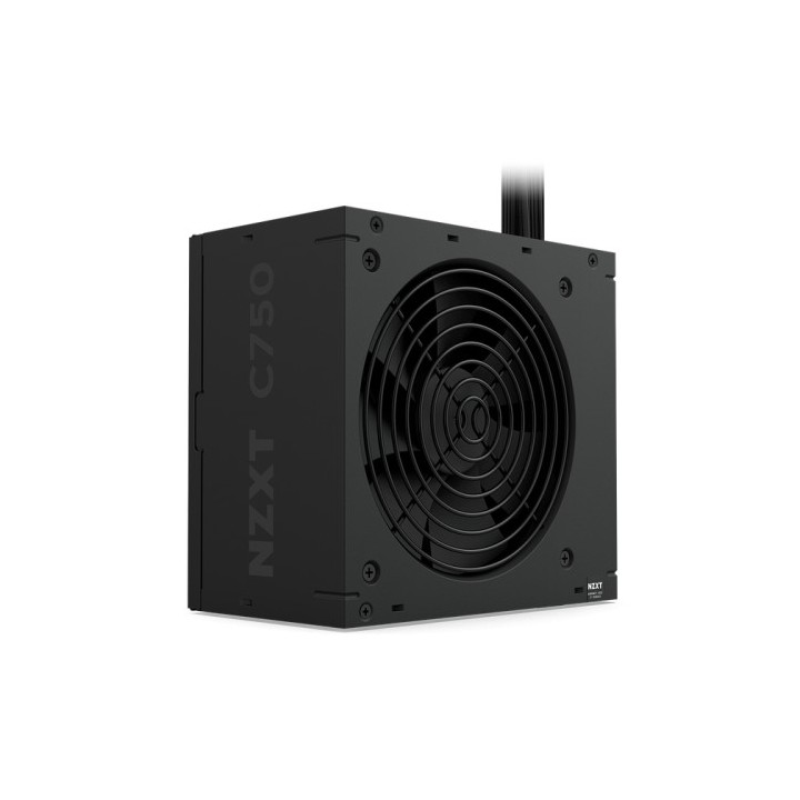 nzxt nzxt fuente de alimentacion 750 watt 80 + bronze fully-modular atx 3.1 power supply, eu power c