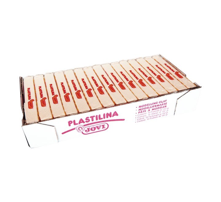 pastilla plastilina jovi 150g blanco 7101