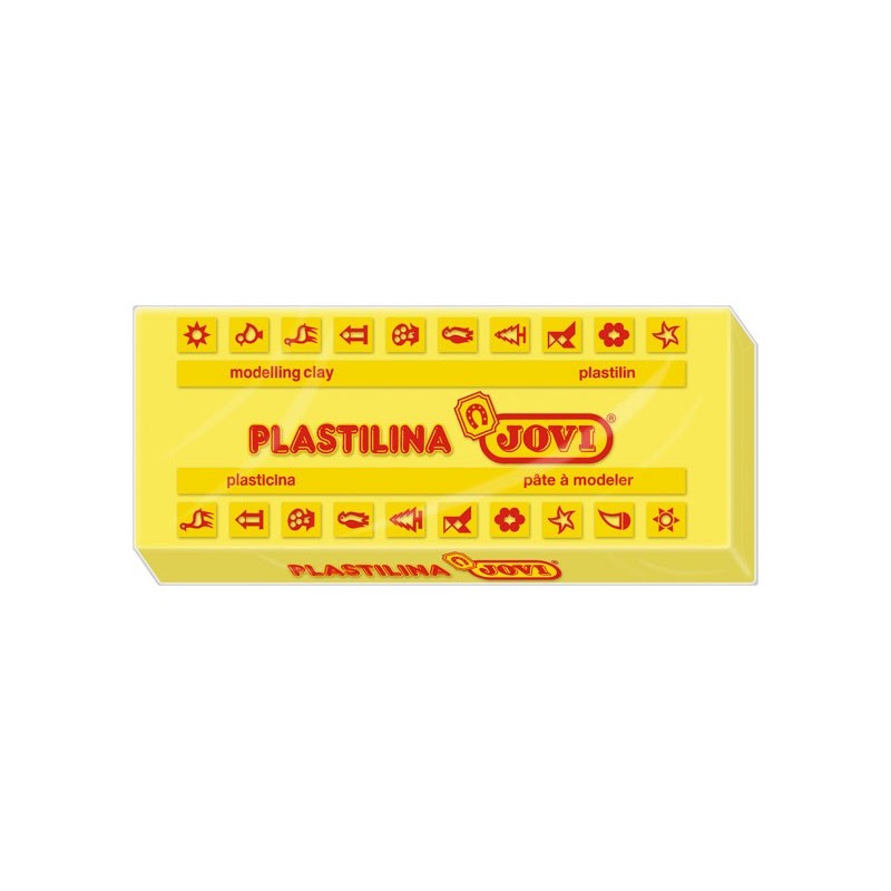 pastilla plastilina jovi 150g amarillo 7102