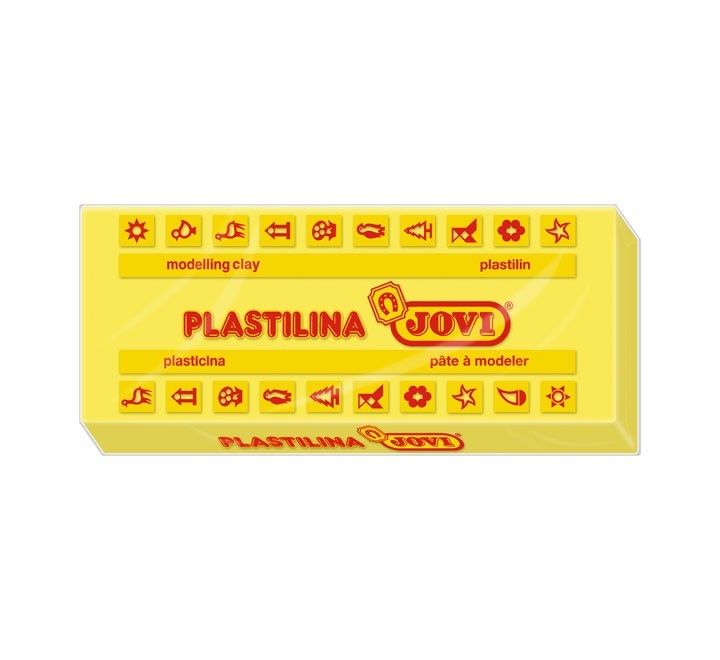 pastilla plastilina jovi 150g amarillo 7102
