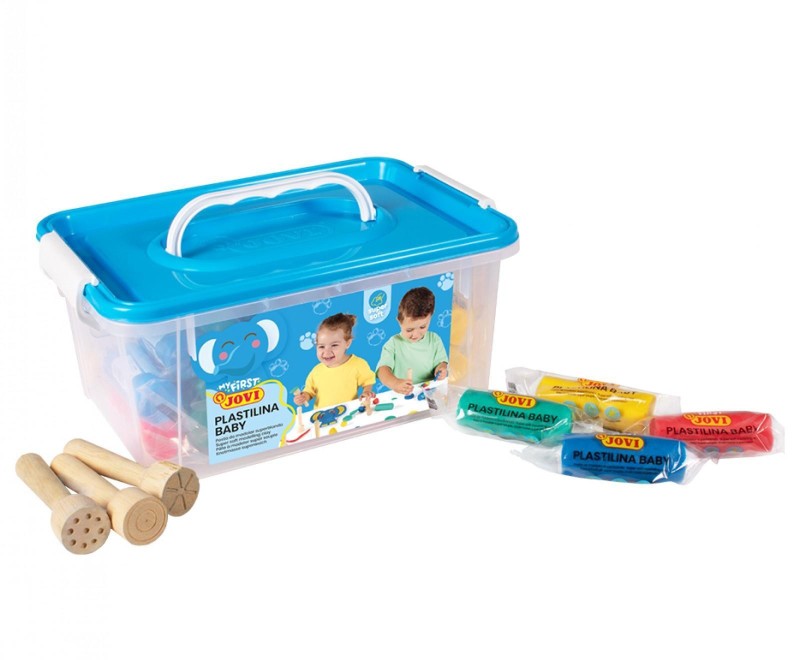 set plastilina jovi baby 20 past 38gr+9 sellos