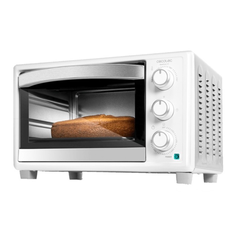 horno de sobremesa cecotec bake&toast 2300 white