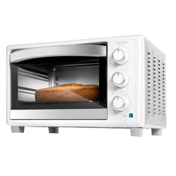 horno de sobremesa cecotec bake&toast 2300 white