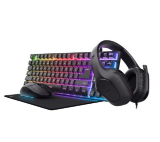 trust trust gxt780 4-in-1 gaming bundle blk es