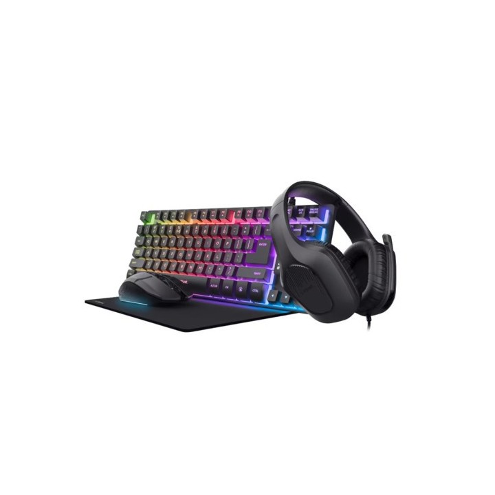 trust trust gxt780 4-in-1 gaming bundle blk es