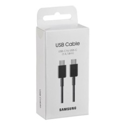 samsung cable samsung original ep - dx310jbegeu usb tipo c -  usb tipo c negro 1.8m