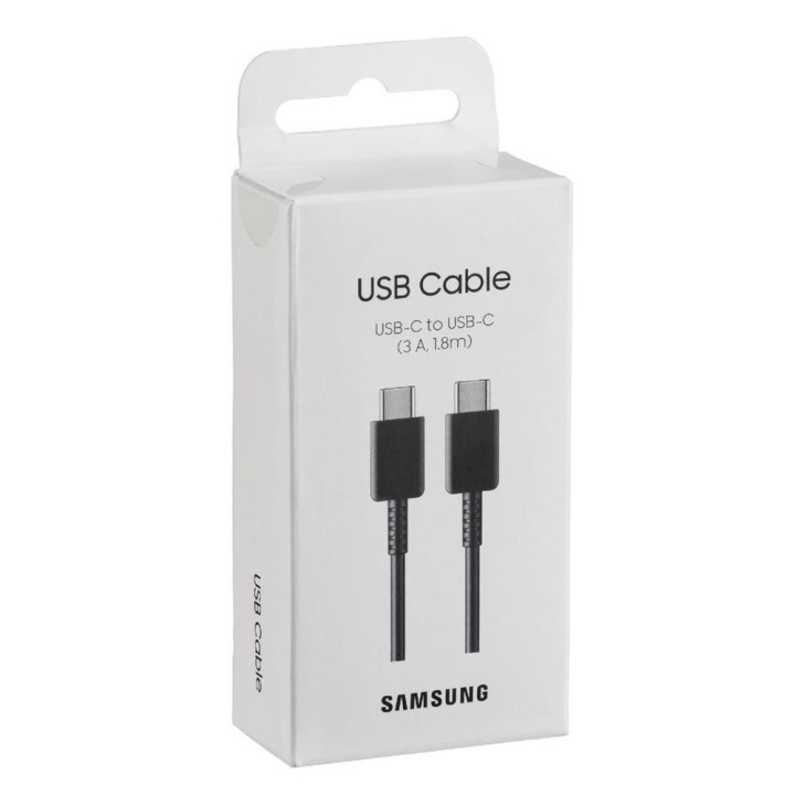 samsung cable samsung original ep - dx310jbegeu usb tipo c -  usb tipo c negro 1.8m