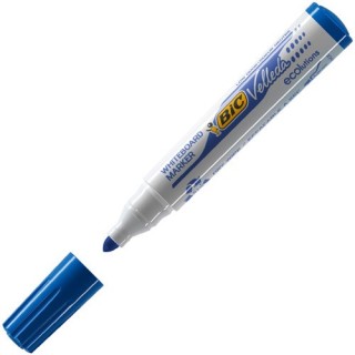 bic marcador para pizarra blanca 1701 tinta a base de alcohol trazo 1,5mm. azul velleda 904938  pack