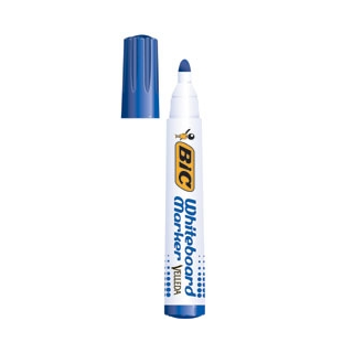 bic marcador para pizarra blanca 1751 tinta a base de alcohol trazo 3-5,5mm. azul velleda 904947  pa