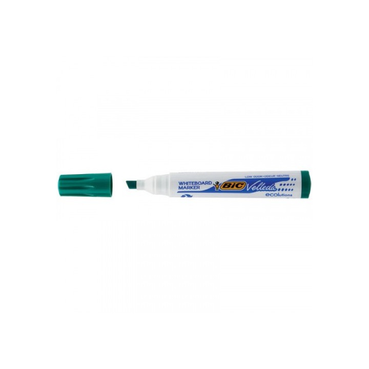 bic marcador para pizarra blanca 1751 tinta a base de alcohol trazo 3-5,5mm. verde velleda 904949  p