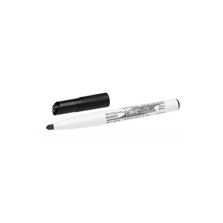 bic marcador para pizarra blanca 1741 tinta a base de acetona trazo 1,4mm. negro velleda 9581711  pa