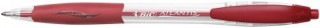 bic boligrafo retractil trazo 0,4 mm. atlantis rojo bic 887133  pack: 12 unidades