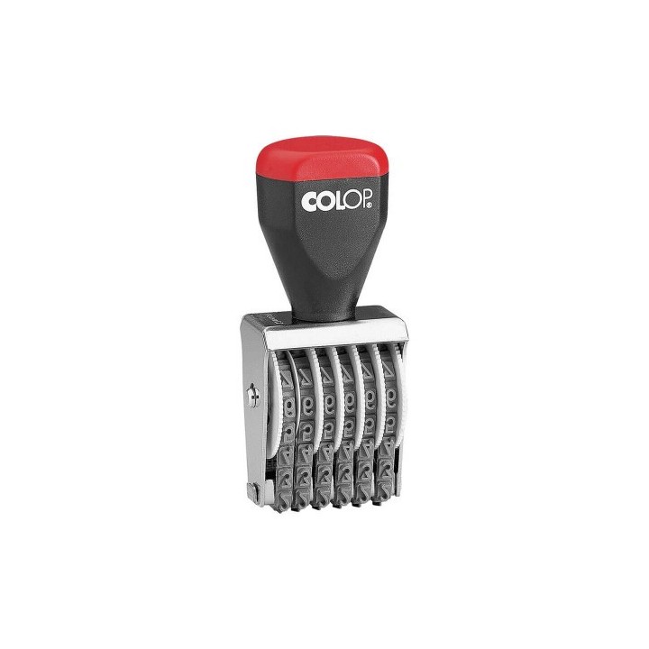 colop numerador manual 5mm/6 bandas colop 108855