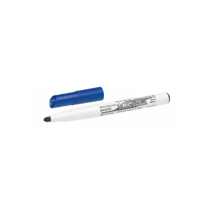 bic marcador para pizarra blanca 1741 tinta a base de acetona trazo 1,4mm. azul velleda 9581701  pac