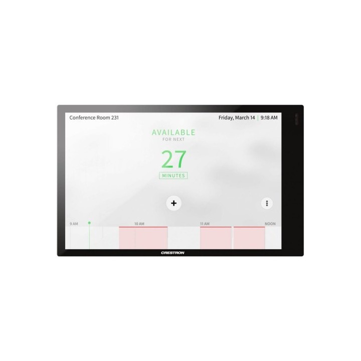 crestron crestron 7 in. wall mount touch screen, black smooth (tsw-770-b-s) 6510813