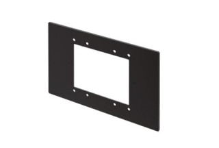 crestron crestron face plate for tsw-770 series, black smooth (tsw-770-fp-b-s) 6511457