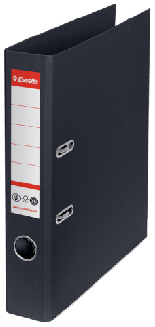 esselte archivador co2 neutral no1 a4 lomo 50mm negro esselte 627576  pack: 10 unidades