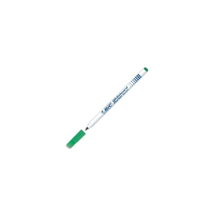 bic marcador para pizarra blanca 1721 tinta a base de alcohol trazo 1mm. verde velleda 841839  pack: