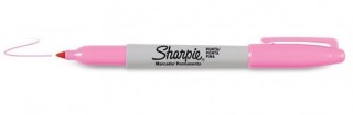sharpie marcador fine rosa sharpie 2025035  pack: 12 unidades