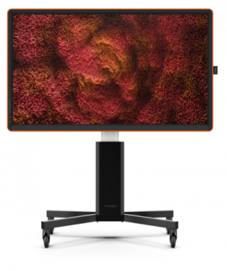 ctouch ctouch canvas 75 regal orange inglass optically bonded touch, no-os touch display, interactiv