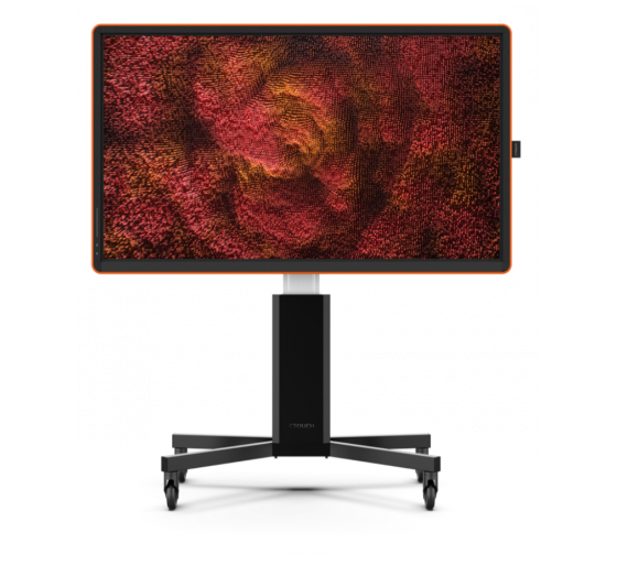 ctouch ctouch canvas 75 regal orange inglass optically bonded touch, no-os touch display, interactiv