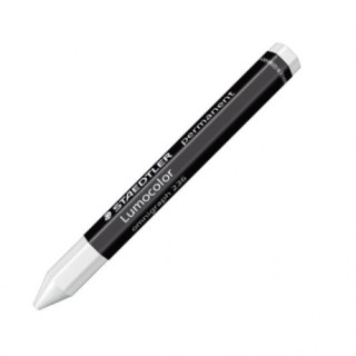 staedtler lapiz cera permanente lumocolor omnigraph 12mm. blanco staedtler 236-0  pack: 12 unidades