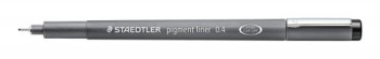 staedtler rotulador tinta pigmentada calibrado pigment liner 0,4 mm. negro staedtler 308 04-9  pack: